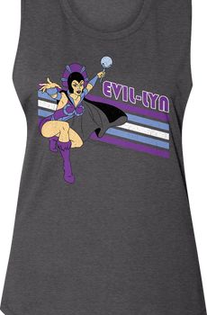 Ladies Retro Evil-Lyn Masters of the Universe Muscle Tank Top