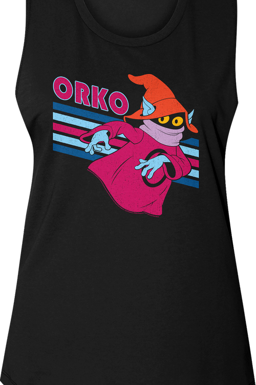Ladies Retro Orko Masters of the Universe Muscle Tank Topmain product image