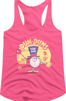 Ladies Since 1924 Dum-Dums Racerback Tank Top