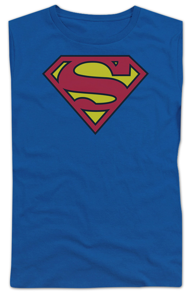 Ladies superman best sale shirt