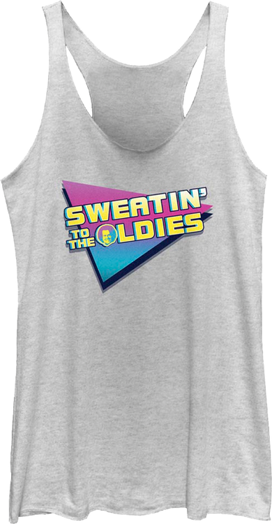 Ladies Sweatin' To The Oldies Richard Simmons Tank Topmain product image