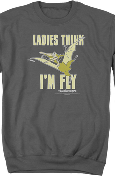 Ladies Think I'm Fly Land Before Time Sweatshirt