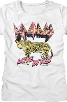 Womens Vintage Love Bites Def Leppard Shirt