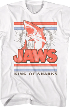 Leaping King Of Sharks Jaws T-Shirt