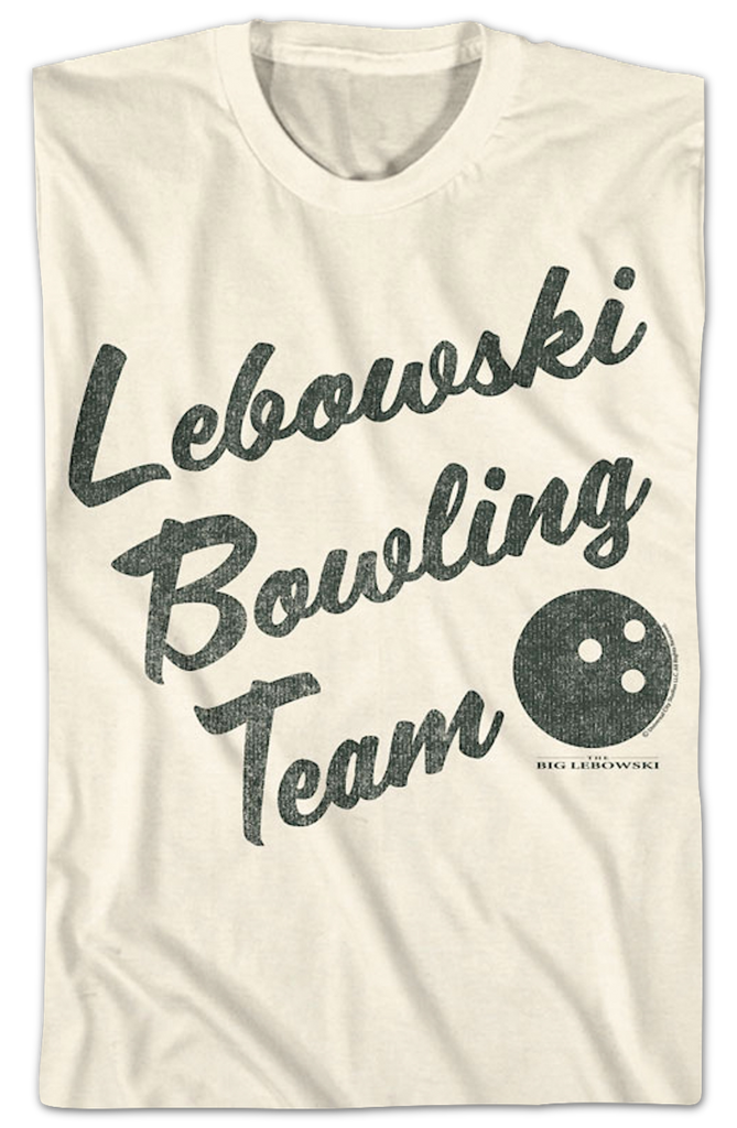 Lebowski Bowling Team Big Lebowski TShirt