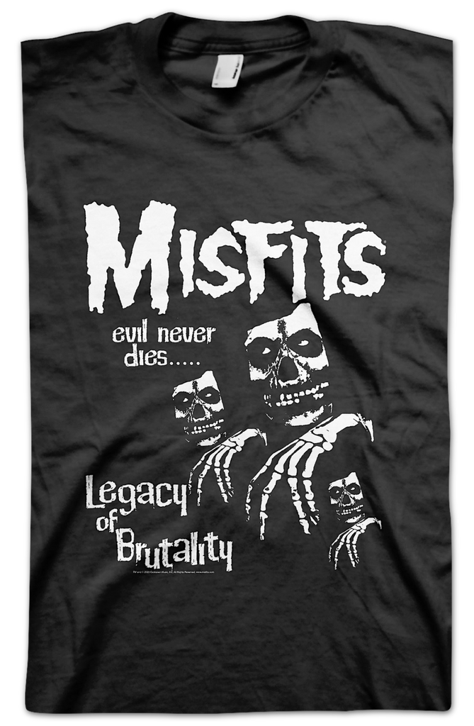 misfits legacy of brutality shirt