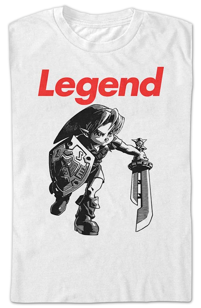 Legend Sketch Legend of Zelda TShirt