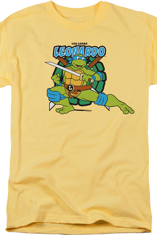 Leonardo Leads Teenage Mutant Ninja Turtles T-Shirtmain product image