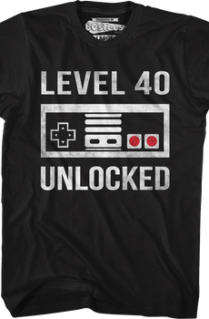 Level 40 Unlocked T-Shirt