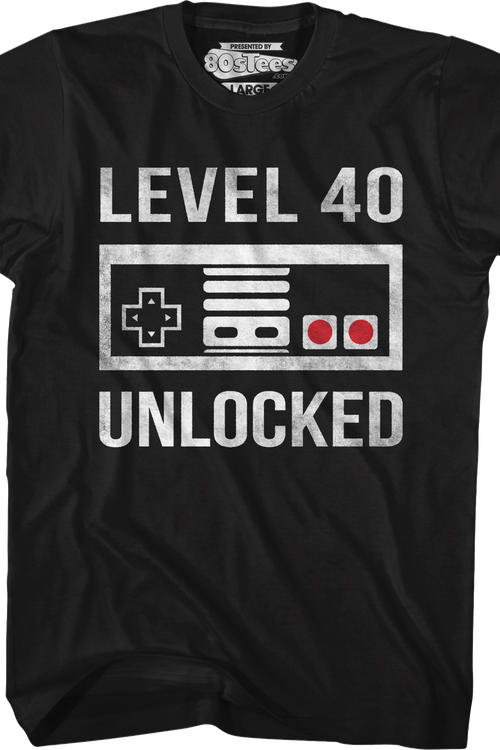 Level 40 Unlocked T-Shirtmain product image