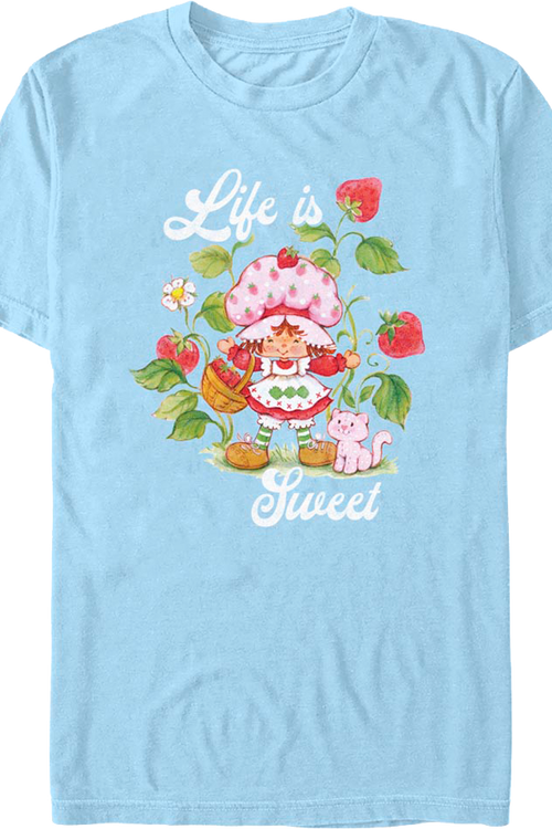 Vintage Life Is Sweet Strawberry Shortcake T-Shirtmain product image