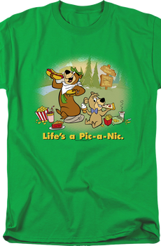 Life's A Pic-A-Nic Yogi Bear T-Shirt