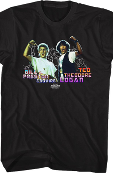 Lightning Bill and Ted's Excellent Adventure T-Shirt