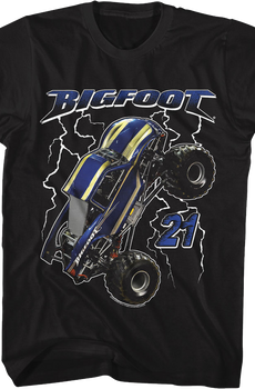 Lightning Bolts Bigfoot 21 T-Shirt