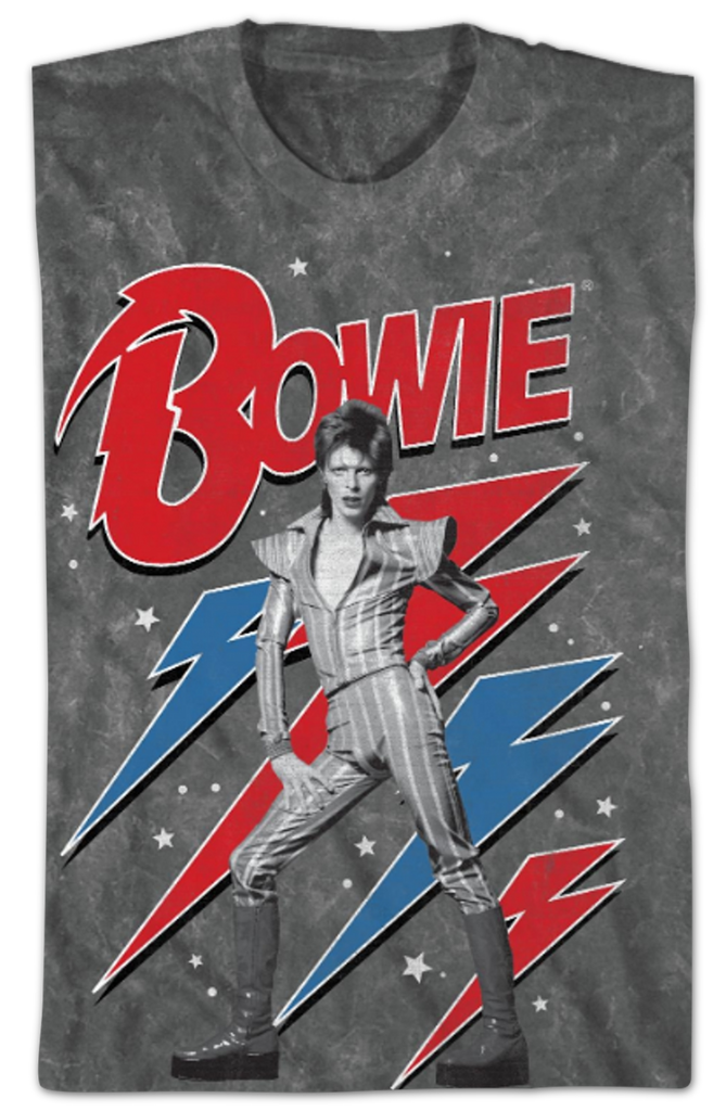 Lightning Bolts David Bowie T-Shirt