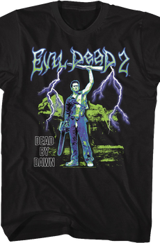 Lightning Storm Evil Dead 2 T-Shirt