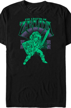 Link Hylian Hero Legend of Zelda T-Shirt