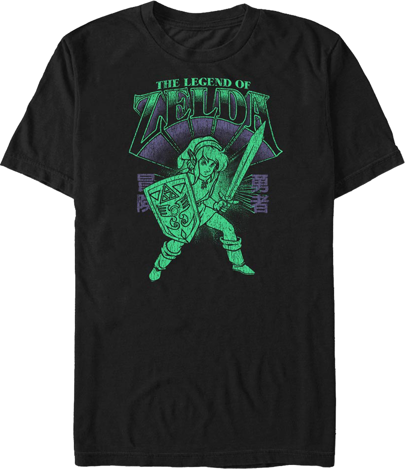 Link Hylian Hero Legend of Zelda TShirt