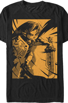 Link Wind Cutter Legend of Zelda T-Shirt