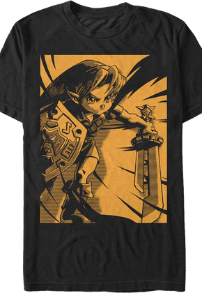 Link Wind Cutter Legend of Zelda T-Shirt