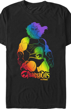 Lion-O Rainbow Colors ThunderCats T-Shirt