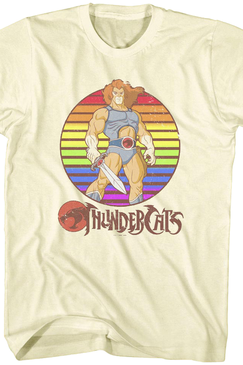 Lion-O Retro Circle ThunderCats T-Shirtmain product image