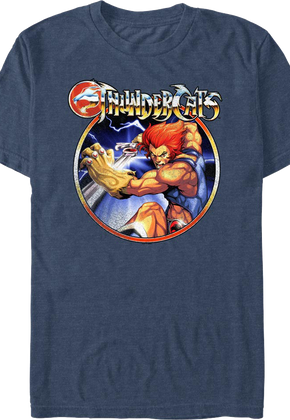 Lion-O Vintage Lightning Circle ThunderCats T-Shirt