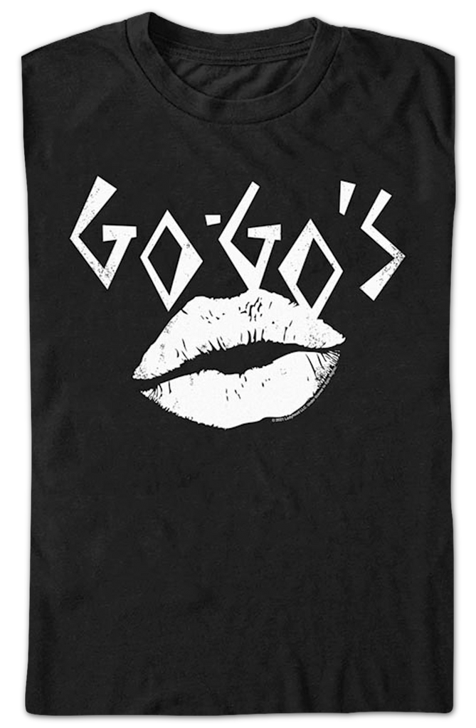 Lipstick Go-Go's T-Shirt - Main Image