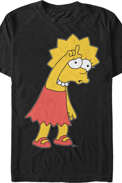 Lisa Loser The Simpsons T-Shirtmain product image