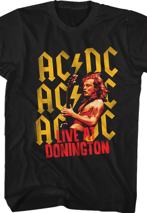 Live At Donington ACDC Shirt