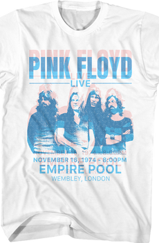 Live At Empire Pool Pink Floyd T-Shirt