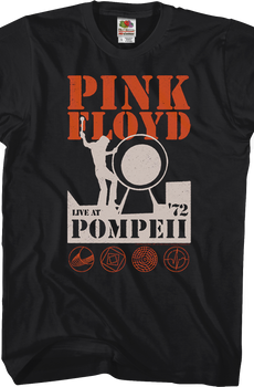Live At Pompeii Pink Floyd T-Shirt