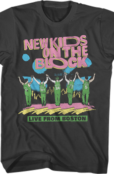 Live From Boston New Kids On The Block T-Shirt