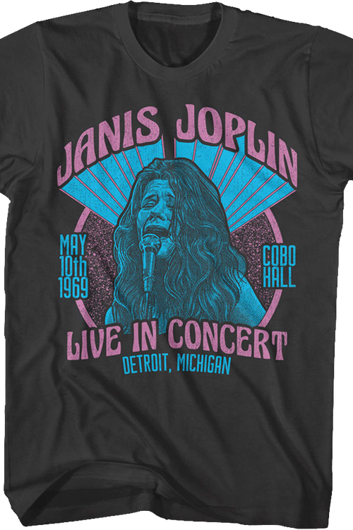 Live In Concert Janis Joplin T-Shirtmain product image