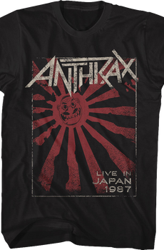 Live In Japan Anthrax T-Shirt