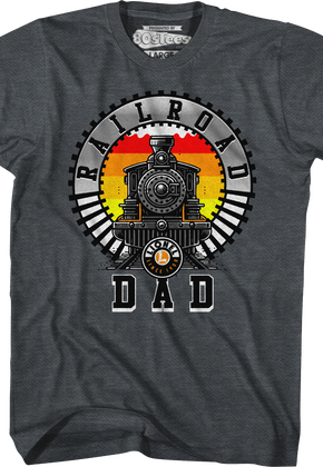 Railroad Dad Lionel Trains T-Shirt