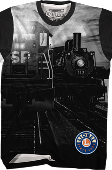 Vintage Stripes Lionel Trains T-Shirt