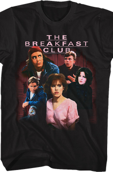 Locker Collage Breakfast Club T-Shirt