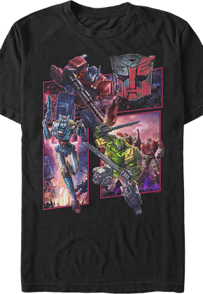 Logo And Autobots Transformers T-Shirt