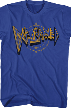 Logo And Crosshairs Def Leppard T-Shirt