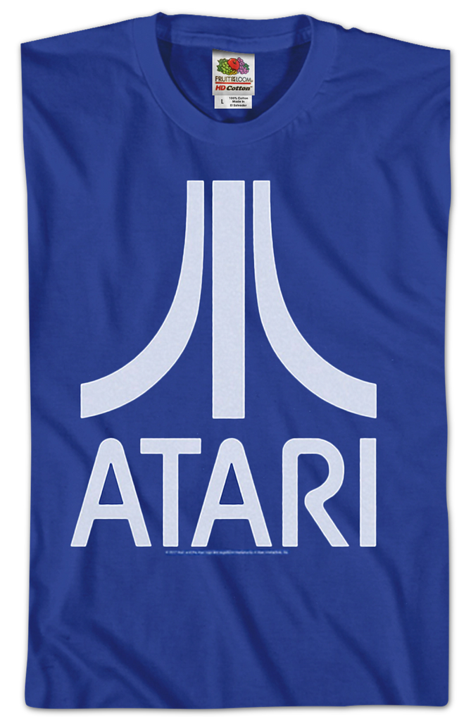 Atari Logo Tshirt White
