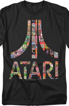 Logo Collage Atari T-Shirt