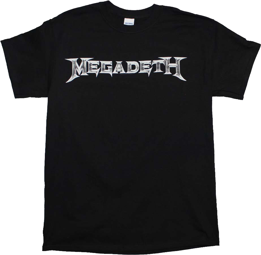 Logo Megadeth T-Shirt: Megadeth Mens T-Shirt