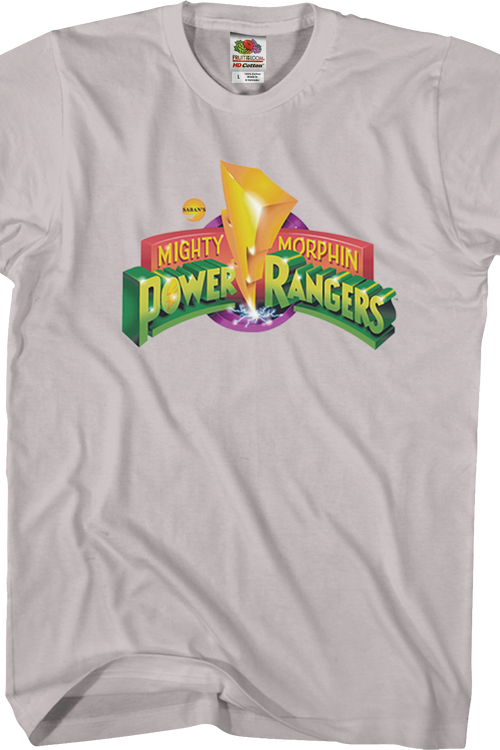 Logo Mighty Morphin Power Rangers T-Shirtmain product image
