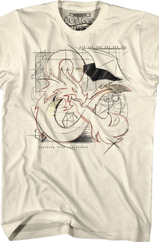 Logo Sketch Dungeons & Dragons T-Shirt