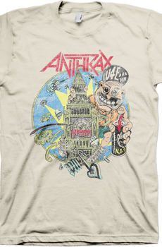 London Graffiti Anthrax T-Shirt