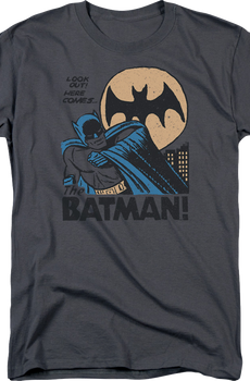 Look Out Here Comes Batman DC Comics T-Shirt