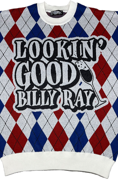 Lookin' Good Billy Ray Trading Places Knitted Sweater