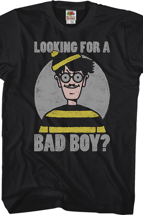 Looking For A Bad Boy Where's Waldo T-Shirtmain product image