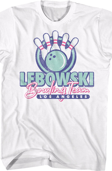 Los Angeles Bowling Team Big Lebowski T-Shirt